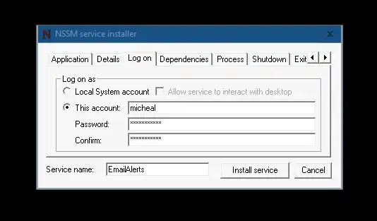 How to Run a Java application as a Windows service