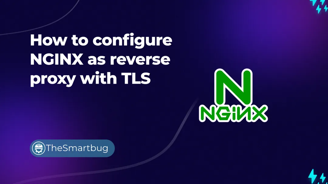 How to configure NGINX as reverse proxy with TLS